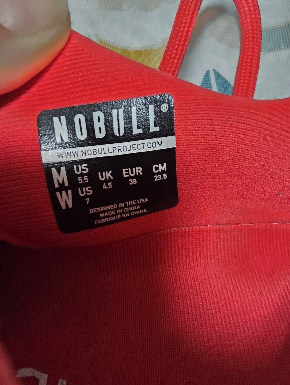 NOBULL Red Training Shoe